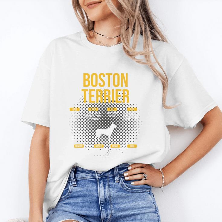Anatomy Of Boston Terrier Dog Lover Unisex T-Shirt, funny gift