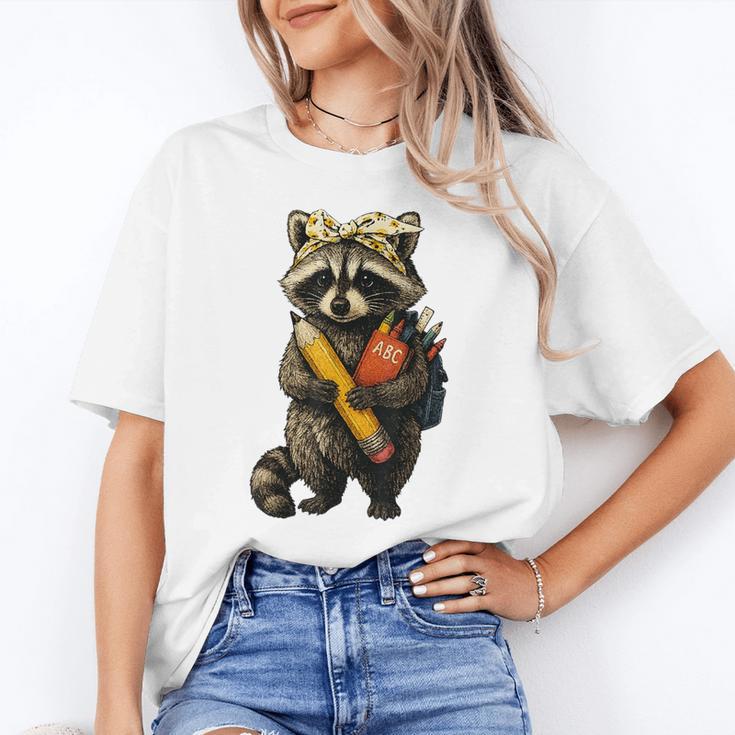 Back To School Raccoon Teachers Student Kids Unisex T-Shirt, funny gift Back To School Raccoon Teachers Student Kids Unisex T-Shirt, funny gift