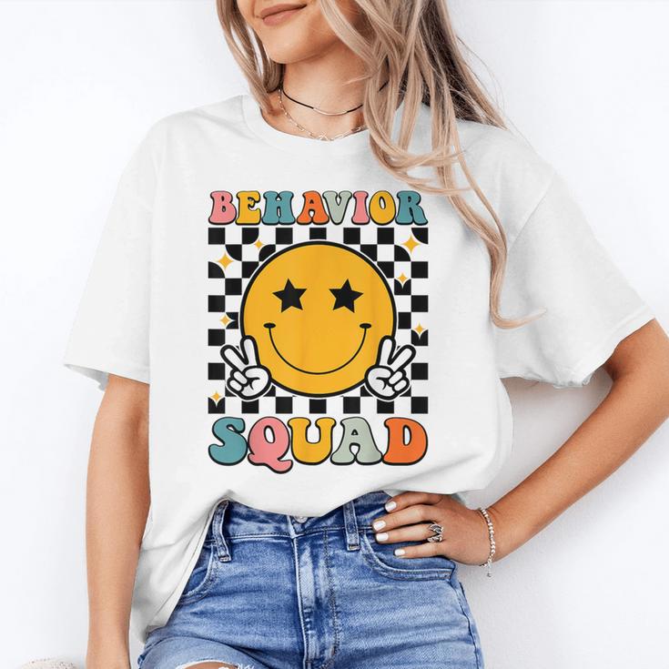 Behavior Squad Specialist Analyst Behavior Teacher Retro Unisex T-Shirt, funny gift Behavior Squad Specialist Analyst Behavior Teacher Retro Unisex T-Shirt, funny gift