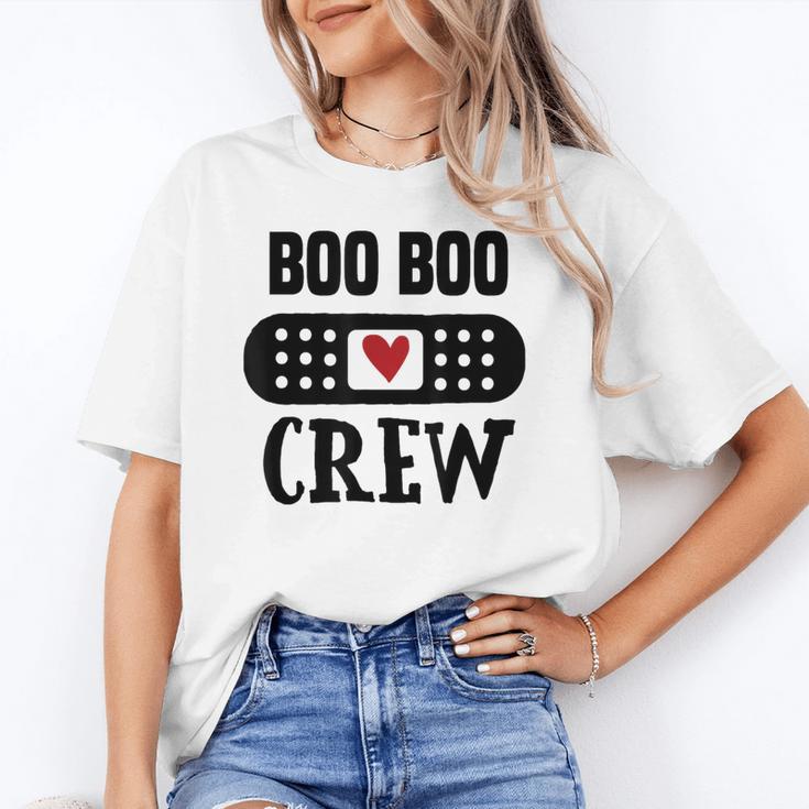 Boo Boo Crew First Aid School Nurse Day Care Teacher Unisex T-Shirt, funny gift