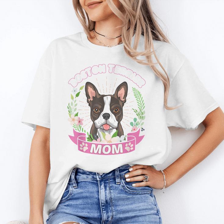 Boston Terrier Mom Mother's Day Unisex T-Shirt, Boston Terrier Mom Shirts, funny gift