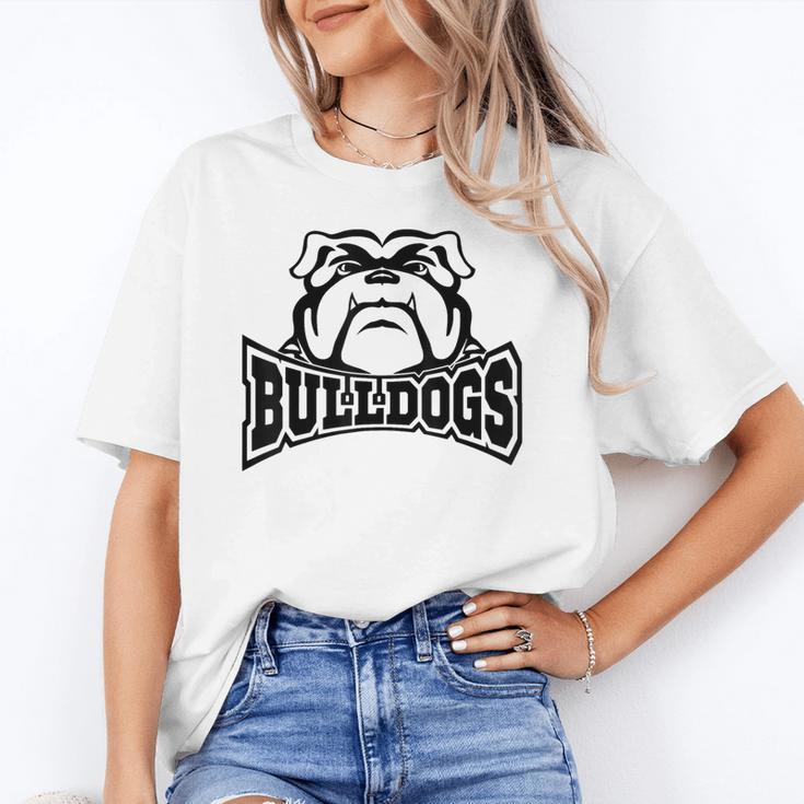 Bulldogs Teacher Student School Sports Fan Team Spirit Unisex T-Shirt, funny gift