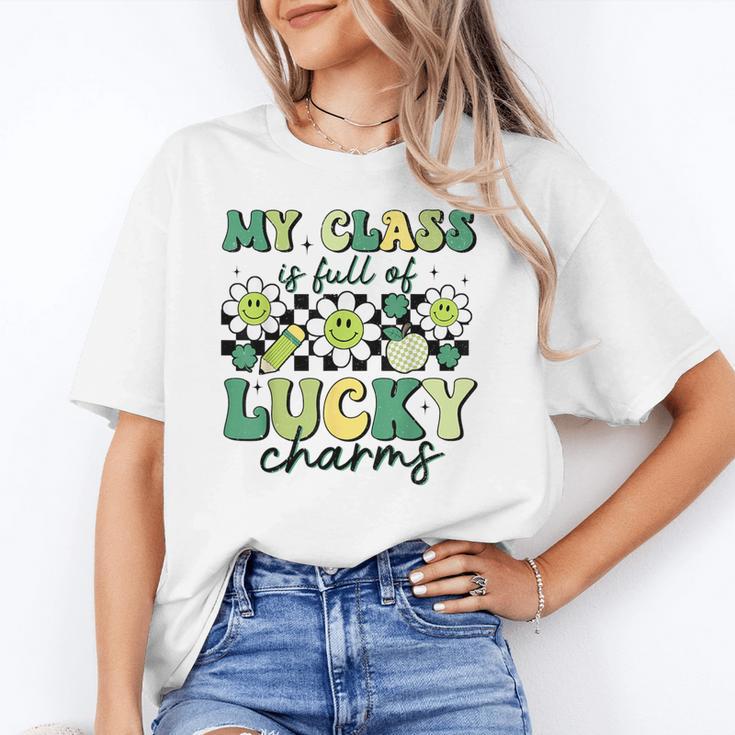 My Class Is Full Of Lucky Charms St Patricks Day Teacher Unisex T-Shirt, funny gift My Class Is Full Of Lucky Charms St Patricks Day Teacher Unisex T-Shirt, funny gift