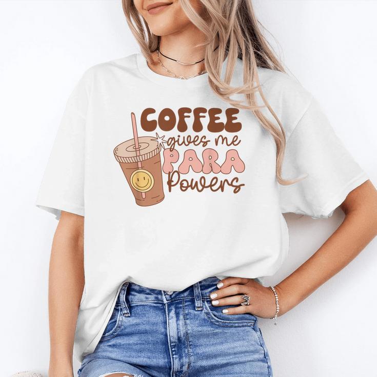 Coffee Gives Me Para Powers Parapro Teacher Squad Unisex T-Shirt, funny gift Coffee Gives Me Para Powers Parapro Teacher Squad Unisex T-Shirt, funny gift