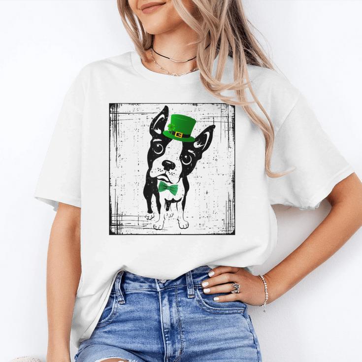 Cool Saint Patrick's Boston Terrier T Shirt For Dogs Lovers Unisex T-Shirt, funny gift