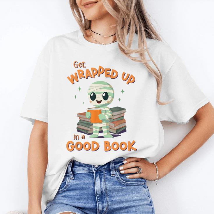 Cute Halloween Teacher Librarian Mummy Reading Books Unisex T-Shirt, funny gift Cute Halloween Teacher Librarian Mummy Reading Books Unisex T-Shirt, funny gift