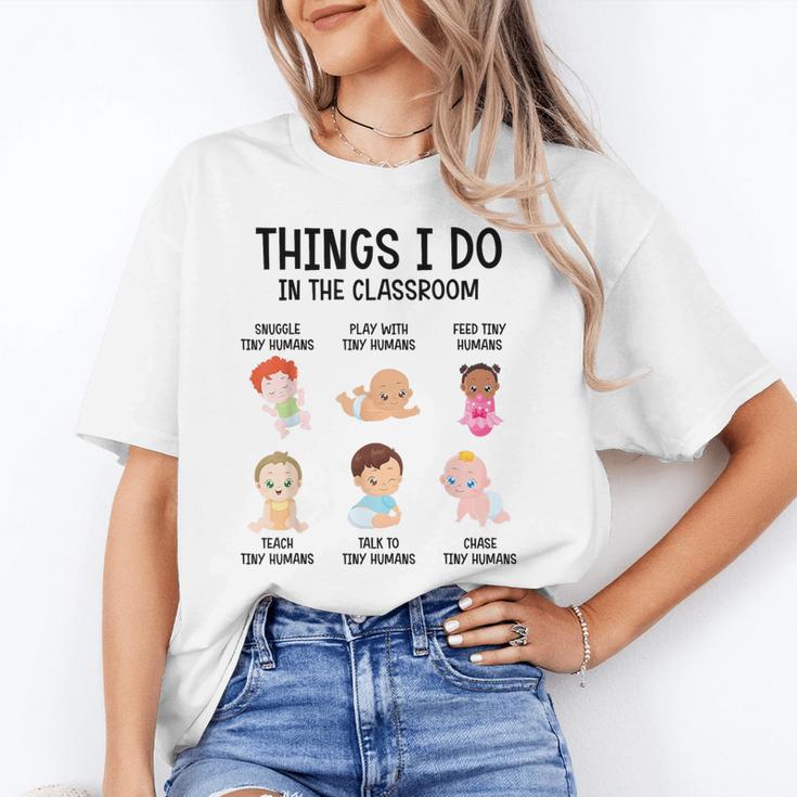 Daycare Preschool Infant Teacher Thing I Do In The Classroom Unisex T-Shirt, funny gift Daycare Preschool Infant Teacher Thing I Do In The Classroom Unisex T-Shirt, funny gift