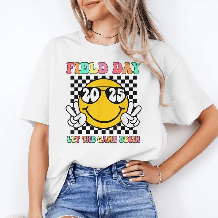 Field Day 2025 Let The Games Begin Yellow Team Teachers Kids Unisex T-Shirt, funny gift Field Day 2025 Let The Games Begin Yellow Team Teachers Kids Unisex T-Shirt, funny gift
