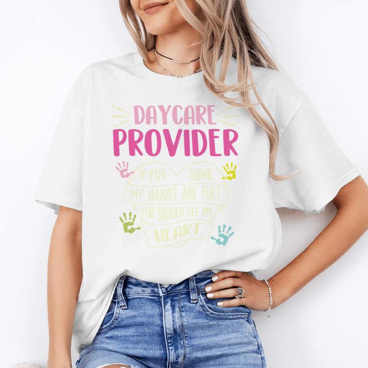 Full Heart Daycare Provider Nanny Au Pair Pre-K Teacher Unisex T-Shirt, funny gift
