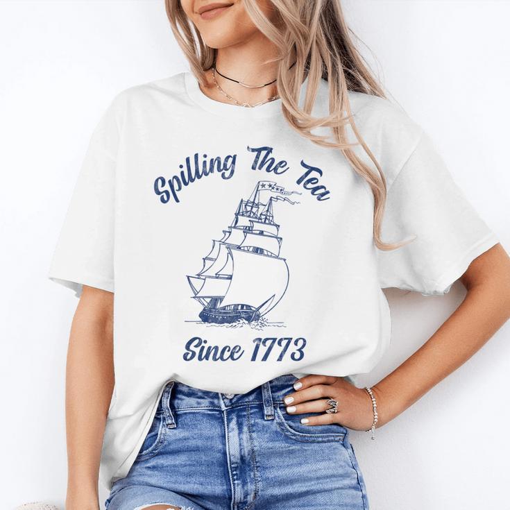 Fun 4th Of July Spilling The Tea Since 1773 History Teacher Unisex T-Shirt, History Teacher Shirts, funny gift Fun 4th Of July Spilling The Tea Since 1773 History Teacher Unisex T-Shirt, History Teacher Shirts, funny gift