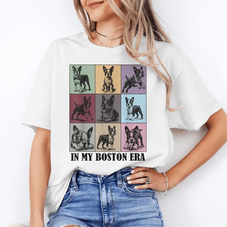 Funny Boston Terrier Quote In My Boston Terrier Era Cool Dog Men Women Unisex T-Shirt, funny gift