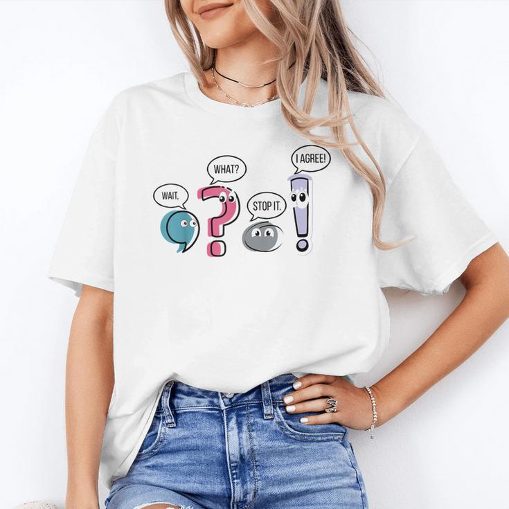 Grammar Teacher Punctuation English First Day Back To School Unisex T-Shirt, English Teacher Shirts, funny gift Grammar Teacher Punctuation English First Day Back To School Unisex T-Shirt, English Teacher Shirts, funny gift