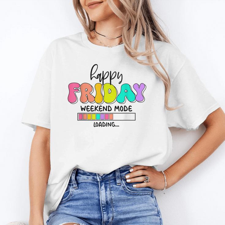Happy Friyay Teacher School Friday Weekend Vibes Unisex T-Shirt, funny gift