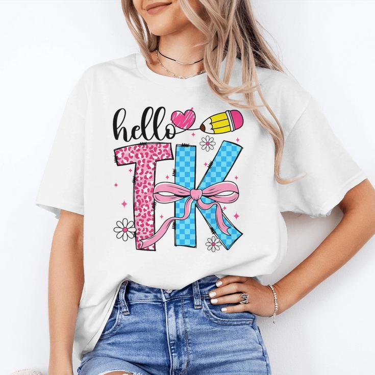 Hello TK Transitional Kindergarten Back To School Teacher Unisex T-Shirt, funny gift