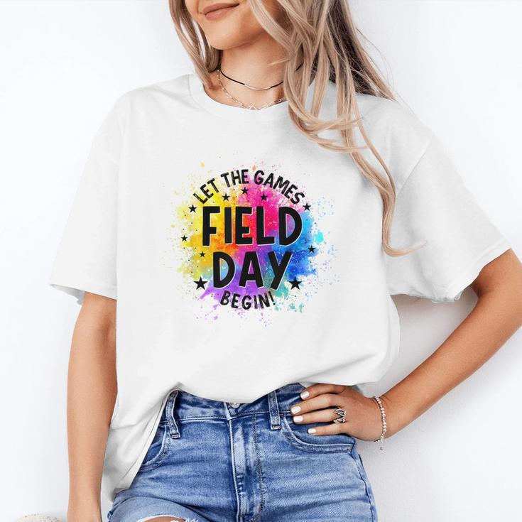 Let The Games Begin Field Day Fun Day Teachers Boys Girls Unisex T-Shirt, funny gift Let The Games Begin Field Day Fun Day Teachers Boys Girls Unisex T-Shirt, funny gift