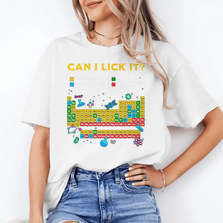 Can I Lick It Periodic Table Science Teacher Student Premium Tri-Blend Unisex T-Shirt, Science Teacher Shirts, funny gift Can I Lick It Periodic Table Science Teacher Student Premium Tri-Blend Unisex T-Shirt, Science Teacher Shirts, funny gift