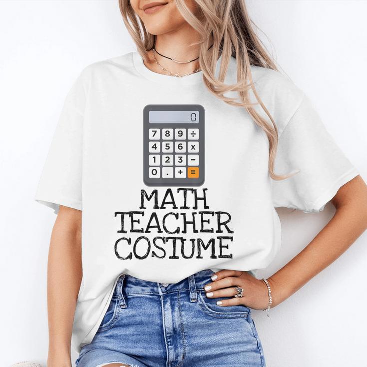 Math Teacher Costume Tshirt Halloween High School Calculator Unisex T-Shirt, funny gift Math Teacher Costume Tshirt Halloween High School Calculator Unisex T-Shirt, funny gift