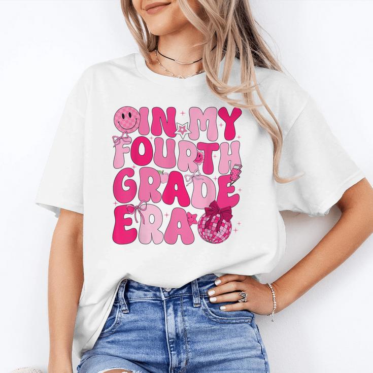 Pink Fourth Grade Era 4th Back To School Grade Teacher Unisex T-Shirt, 4th Grade Teacher Shirts, funny gift
