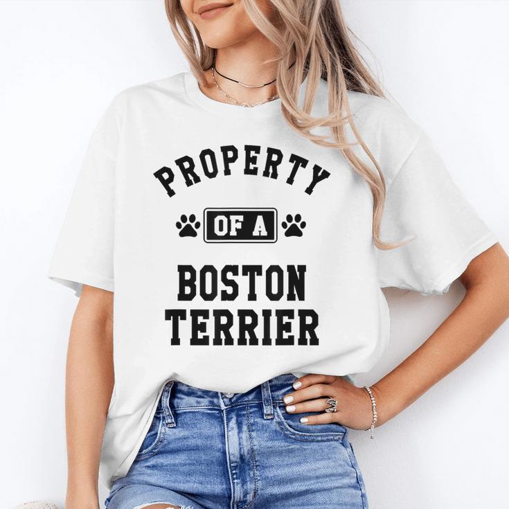 Property Of Boston Terrier Boston Terrier Shirt Unisex T-Shirt, funny gift