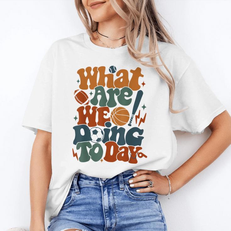 Retro PE Teacher What Are We Doing Today School Coach Women Unisex T-Shirt, Pe Teacher Shirts, funny gift