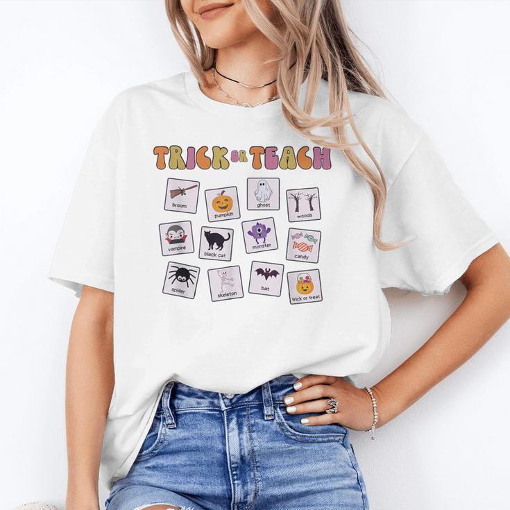 Retro Trick Or Treat Halloween Special Education Teacher Unisex T-Shirt, funny gift Retro Trick Or Treat Halloween Special Education Teacher Unisex T-Shirt, funny gift