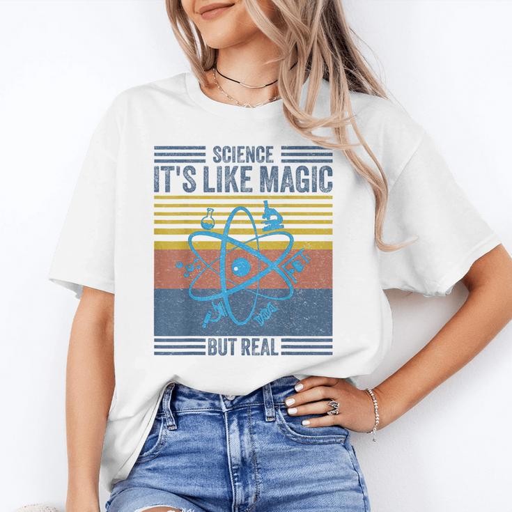 Science It's Like Magic But Real Science Teacher Geek Nerd Unisex T-Shirt, Science Teacher Shirts, funny gift