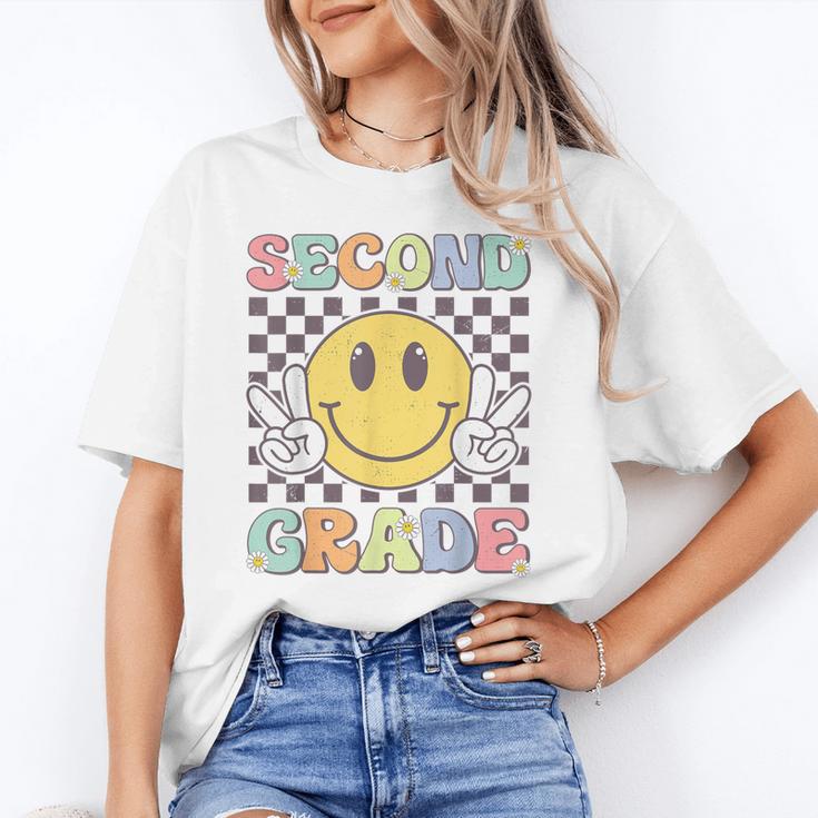 Second Grade Teachers Boys Girls Smile Face 2nd Grade Team Unisex T-Shirt, funny gift Second Grade Teachers Boys Girls Smile Face 2nd Grade Team Unisex T-Shirt, funny gift