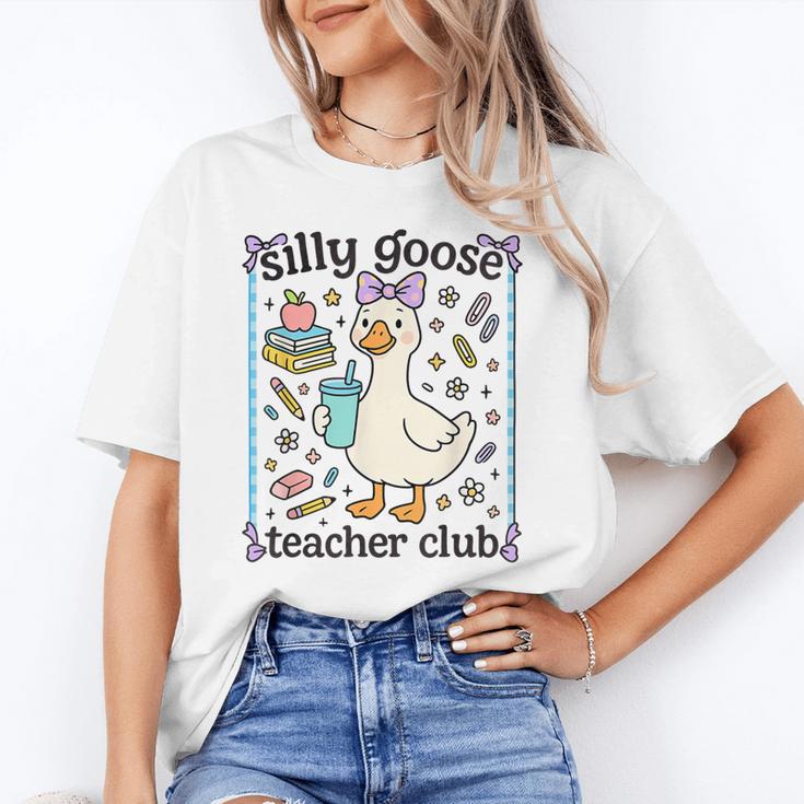 Silly Goose Teacher Club Silly Goose For Teacher Unisex T-Shirt, funny gift