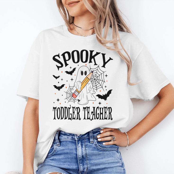Spooky Toddler Teacher Halloween School Unisex T-Shirt, funny gift Spooky Toddler Teacher Halloween School Unisex T-Shirt, funny gift