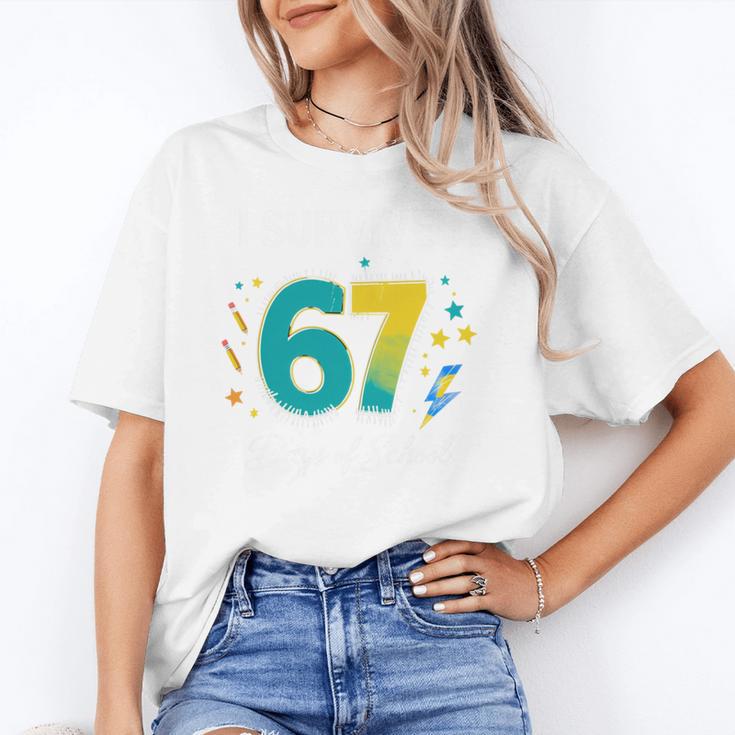 I Survived 67 Days Of School Teachers Students Meme Unisex T-Shirt, funny gift