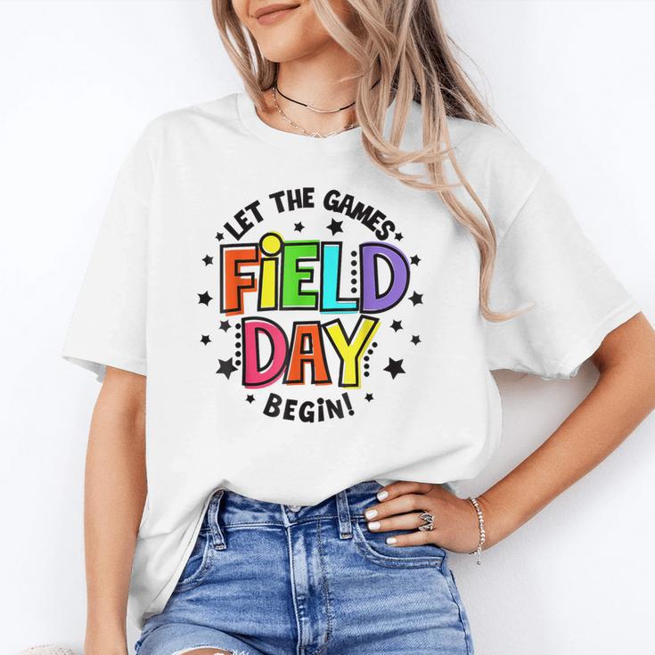 Teacher Student Field Day Let The Games Begin Field Day Unisex T-Shirt, funny gift Teacher Student Field Day Let The Games Begin Field Day Unisex T-Shirt, funny gift