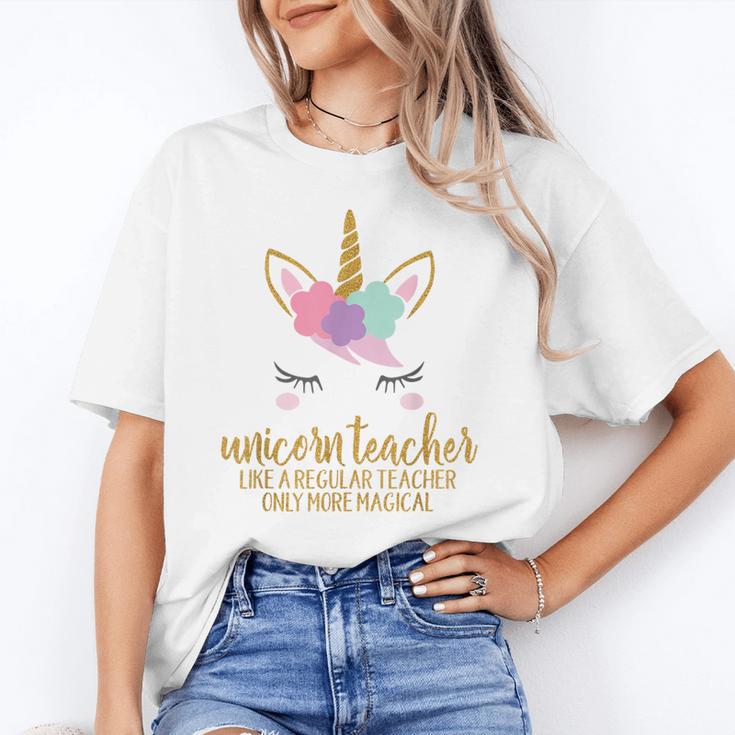 Unicorn Teacher Shirt For Women School Teacher Unisex T-Shirt, funny gift Unicorn Teacher Shirt For Women School Teacher Unisex T-Shirt, funny gift