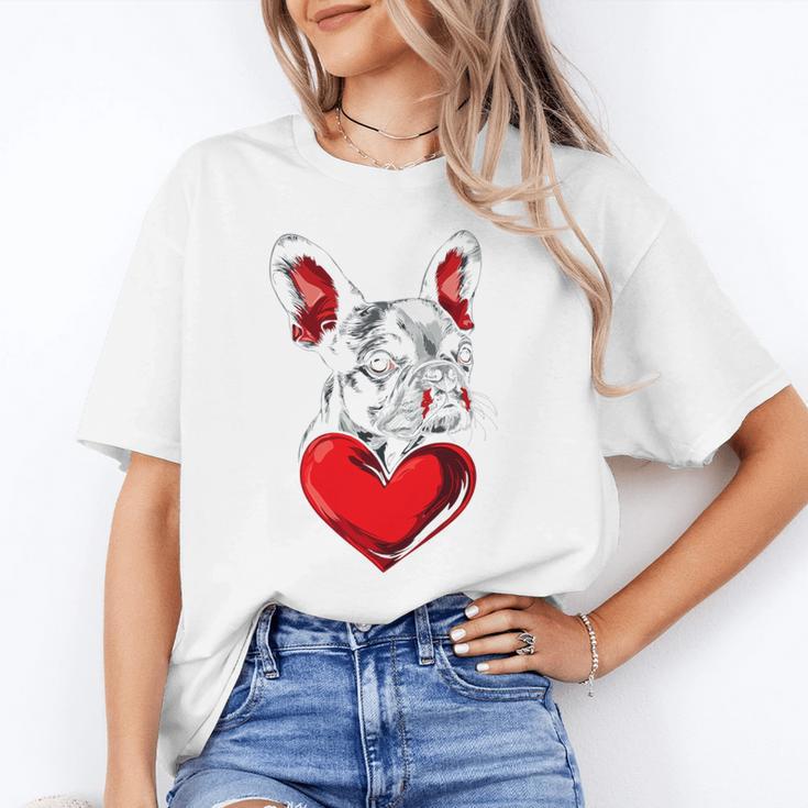Valentine's Day Boston Terrier Dog Vector Unisex T-Shirt, funny gift