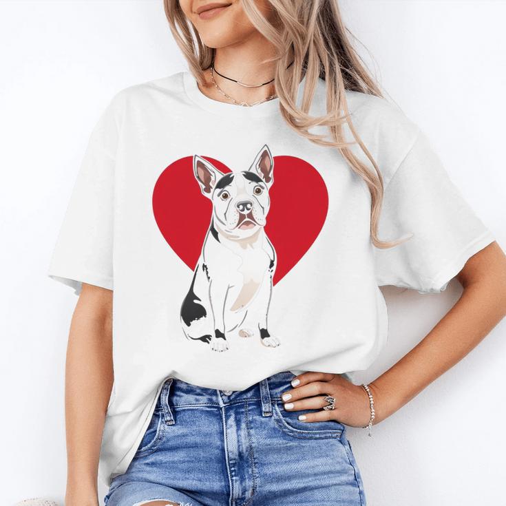 Valentine's Day Boston Terrier Lover Unisex T-Shirt, funny gift