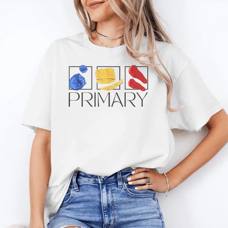Women Art Teacher Back To School Artist Primary Color Theory Unisex T-Shirt, funny gift Women Art Teacher Back To School Artist Primary Color Theory Unisex T-Shirt, funny gift