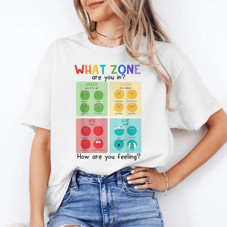 What Zone Are You In How Are You Feeling Teacher Unisex T-Shirt, funny gift What Zone Are You In How Are You Feeling Teacher Unisex T-Shirt, funny gift