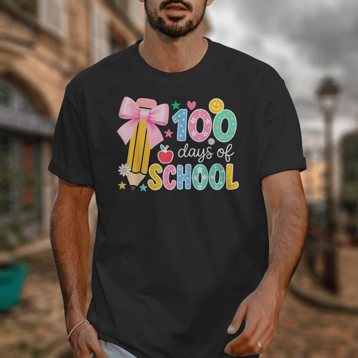 100 Days Of School Preppy 100th Day Of School Teachers Girls Unisex T-Shirt, funny design 100 Days Of School Preppy 100th Day Of School Teachers Girls Unisex T-Shirt, funny design