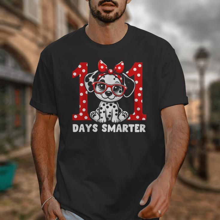 100 Days Smarter 101st Day School Dalmatian Dog Teacher Kids Unisex T-Shirt, funny design 100 Days Smarter 101st Day School Dalmatian Dog Teacher Kids Unisex T-Shirt, funny design
