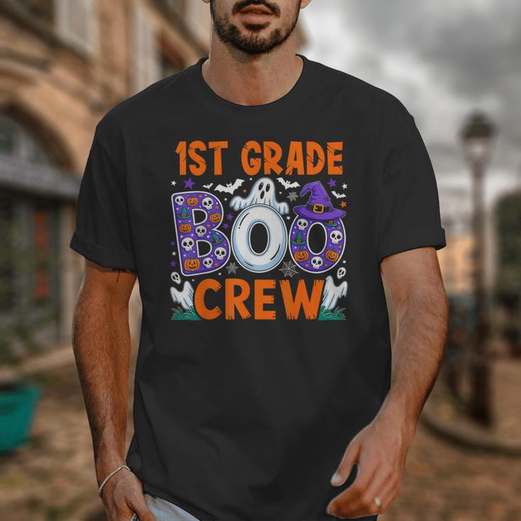 1st Grade Boo Crew First Grade Teacher Kids Happy Halloween Unisex T-Shirt, First Grade Teacher Gifts, funny design 1st Grade Boo Crew First Grade Teacher Kids Happy Halloween Unisex T-Shirt, First Grade Teacher Gifts, funny design