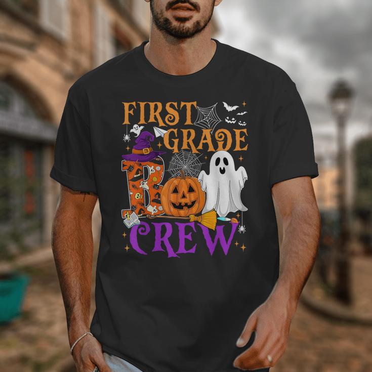 1st Grade Boo Crew Teacher Student Halloween Costume Unisex T-Shirt, funny design
