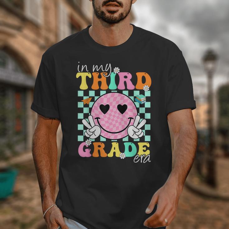 In My 3rd Grade Era Back To School Smile Face Teacher Kid Unisex T-Shirt, funny design