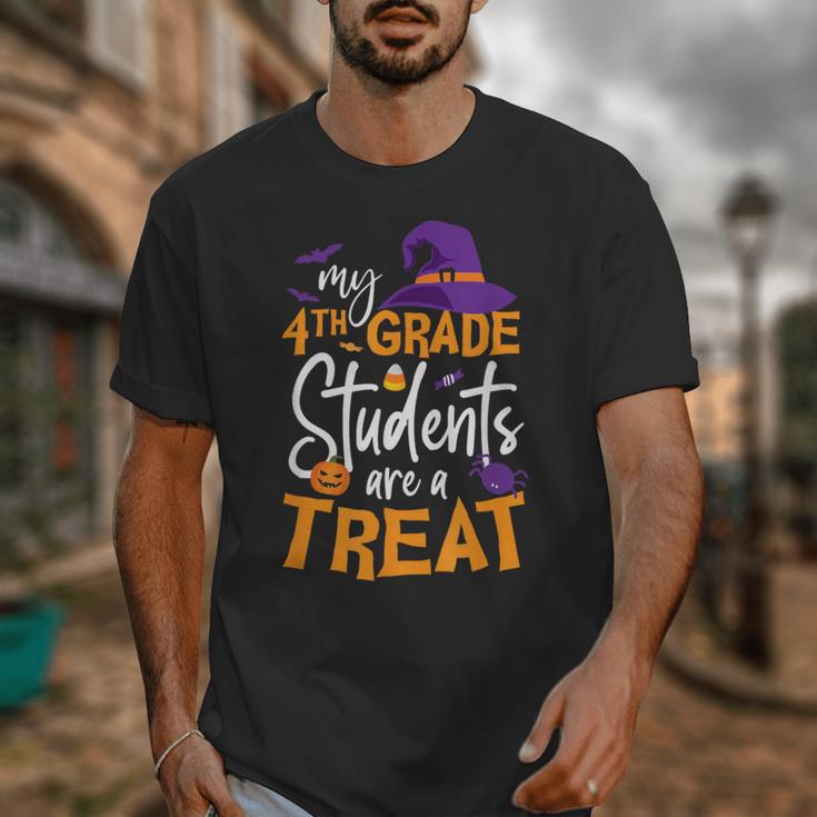 My 4th Grade Students Are a Treat Teacher Halloween Witch For Men Women Kids Unisex T-Shirt, 4th Grade Teacher Gifts, funny design My 4th Grade Students Are a Treat Teacher Halloween Witch For Men Women Kids Unisex T-Shirt, 4th Grade Teacher Gifts, funny design