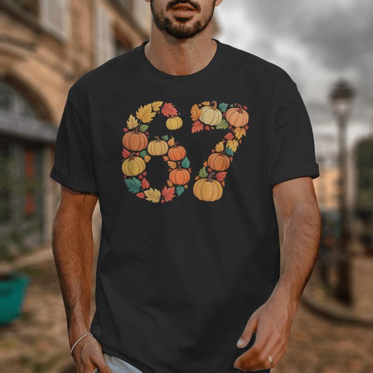 67 6 7 Fall Leaves For Teachers 67 Teacher Unisex T-Shirt, funny design 67 6 7 Fall Leaves For Teachers 67 Teacher Unisex T-Shirt, funny design