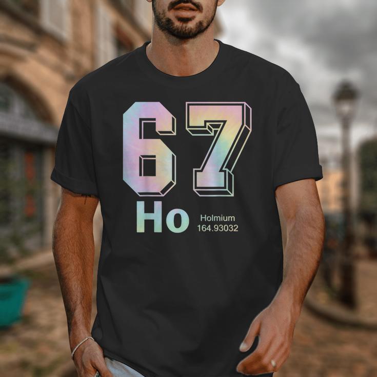 67 Ho Holmium Science Teacher Elements Table Six Seven Meme Unisex T-Shirt, Science Teacher Gifts, funny design 67 Ho Holmium Science Teacher Elements Table Six Seven Meme Unisex T-Shirt, Science Teacher Gifts, funny design