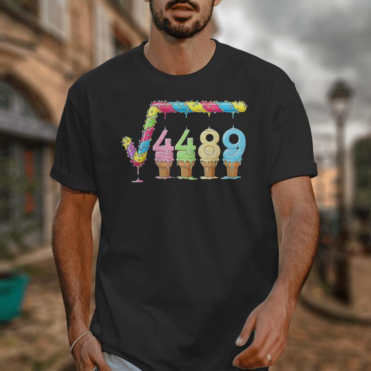 67 Ice Cream Drip Meme Square Root 4489 Slang Teacher Math Unisex T-Shirt, funny design 67 Ice Cream Drip Meme Square Root 4489 Slang Teacher Math Unisex T-Shirt, funny design