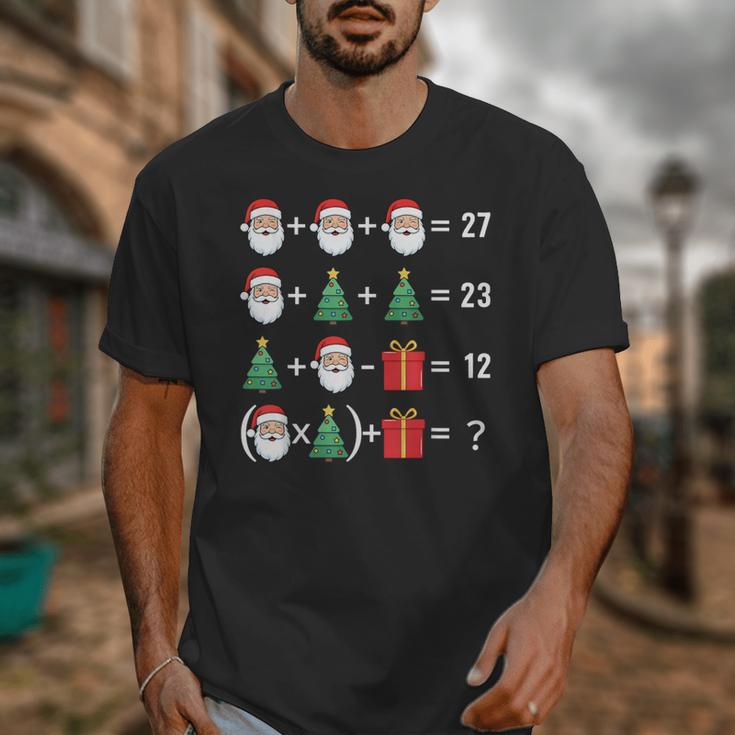 67 Santa Tree Math Teacher Christmas Xmas Humor Unisex T-Shirt, funny design