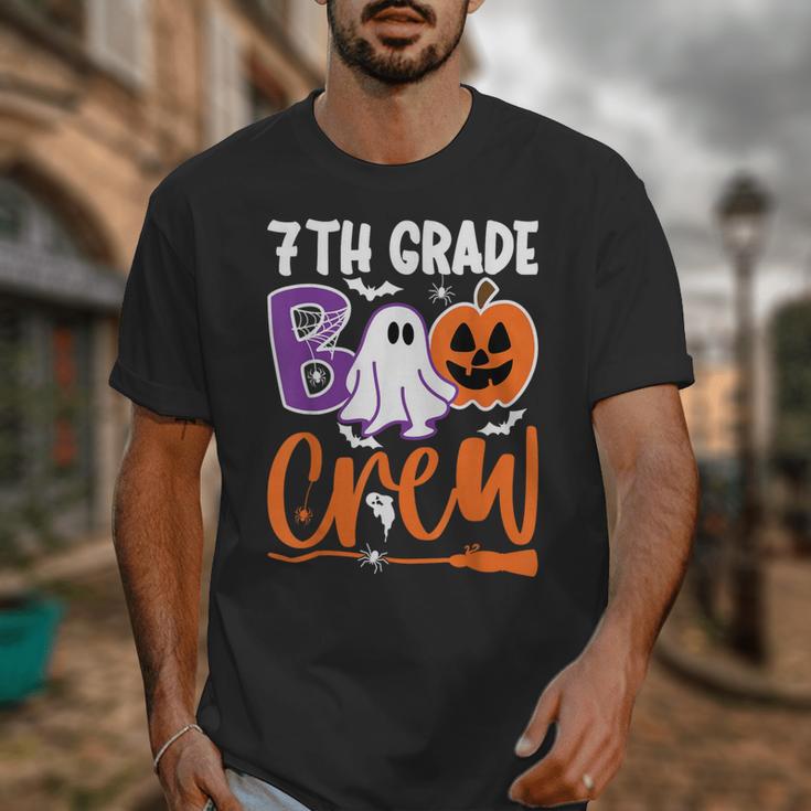 7th Grade Boo Crew Teacher Student Halloween Costume Unisex T-Shirt, funny design