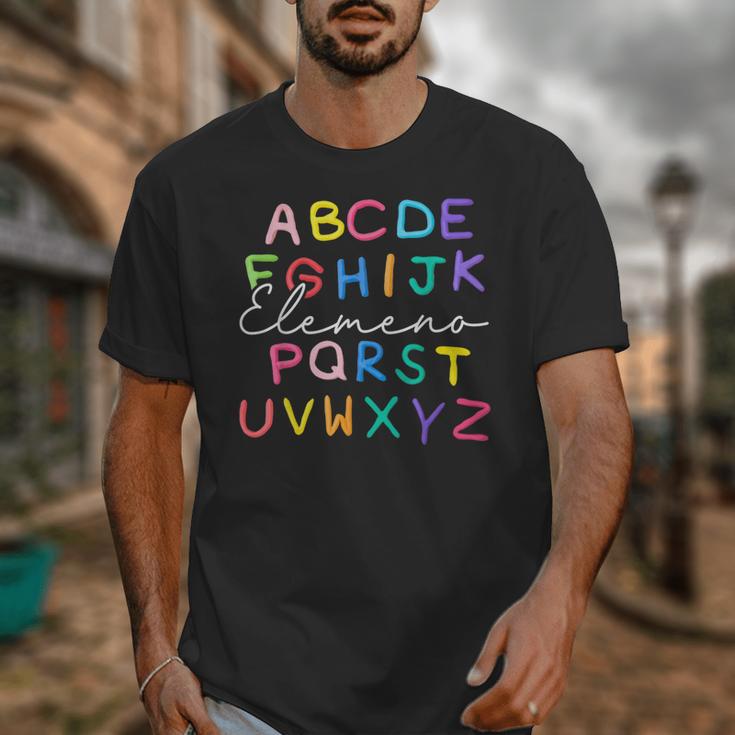ABC Elemeno Kindergarten Teacher Boy Girl Kid Back To School Unisex T-Shirt, funny design ABC Elemeno Kindergarten Teacher Boy Girl Kid Back To School Unisex T-Shirt, funny design