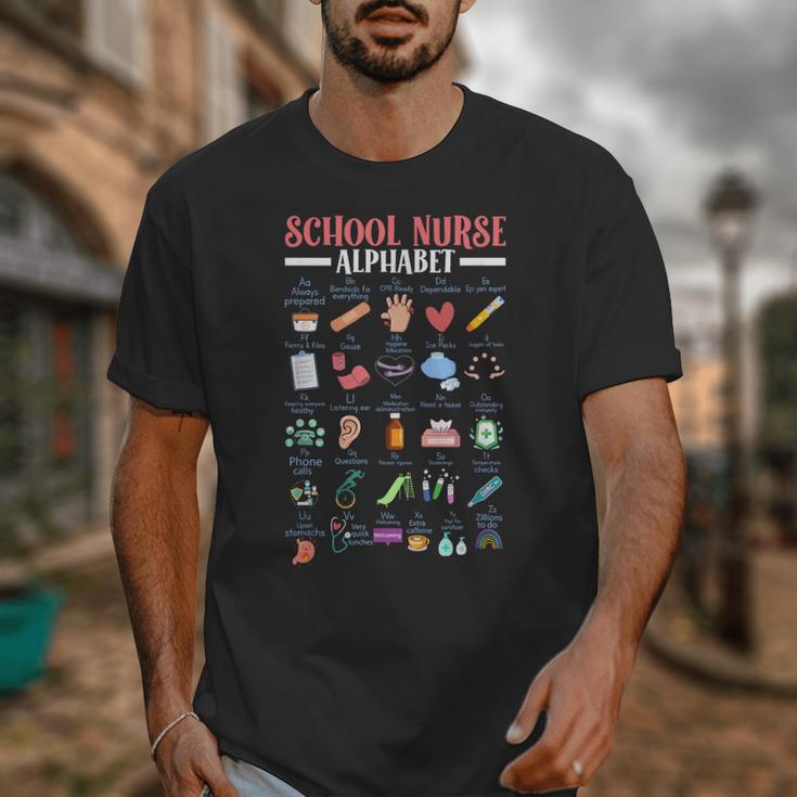 ABC School Nurse Alphabet Student Teacher Health Worker Unisex T-Shirt, funny design ABC School Nurse Alphabet Student Teacher Health Worker Unisex T-Shirt, funny design