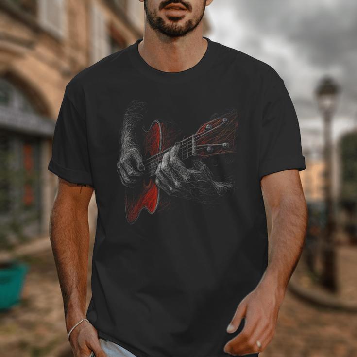 Acoustic Guitar Player Shirt Vintage Music Teacher Guitarist Unisex T-Shirt, funny design Acoustic Guitar Player Shirt Vintage Music Teacher Guitarist Unisex T-Shirt, funny design